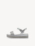 Sandale - silber, SILVER, hi-res