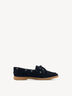 Lederslipper - blau, NAVY, hi-res