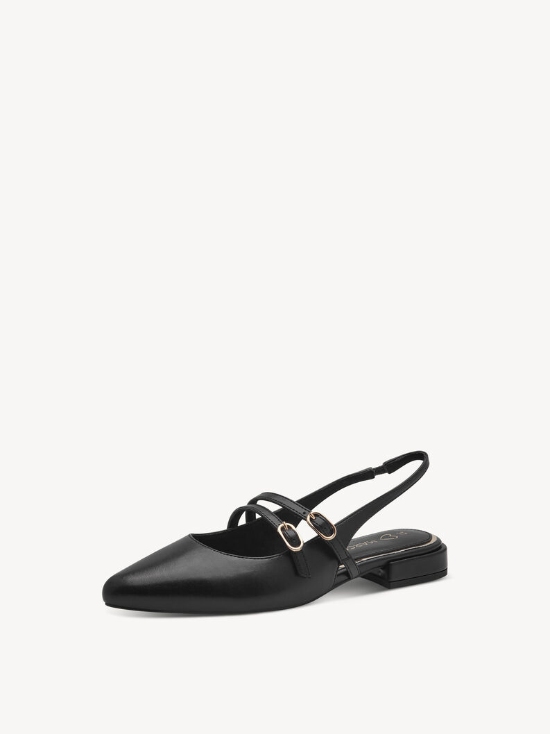 Sling pumps - black, BLACK, hi-res