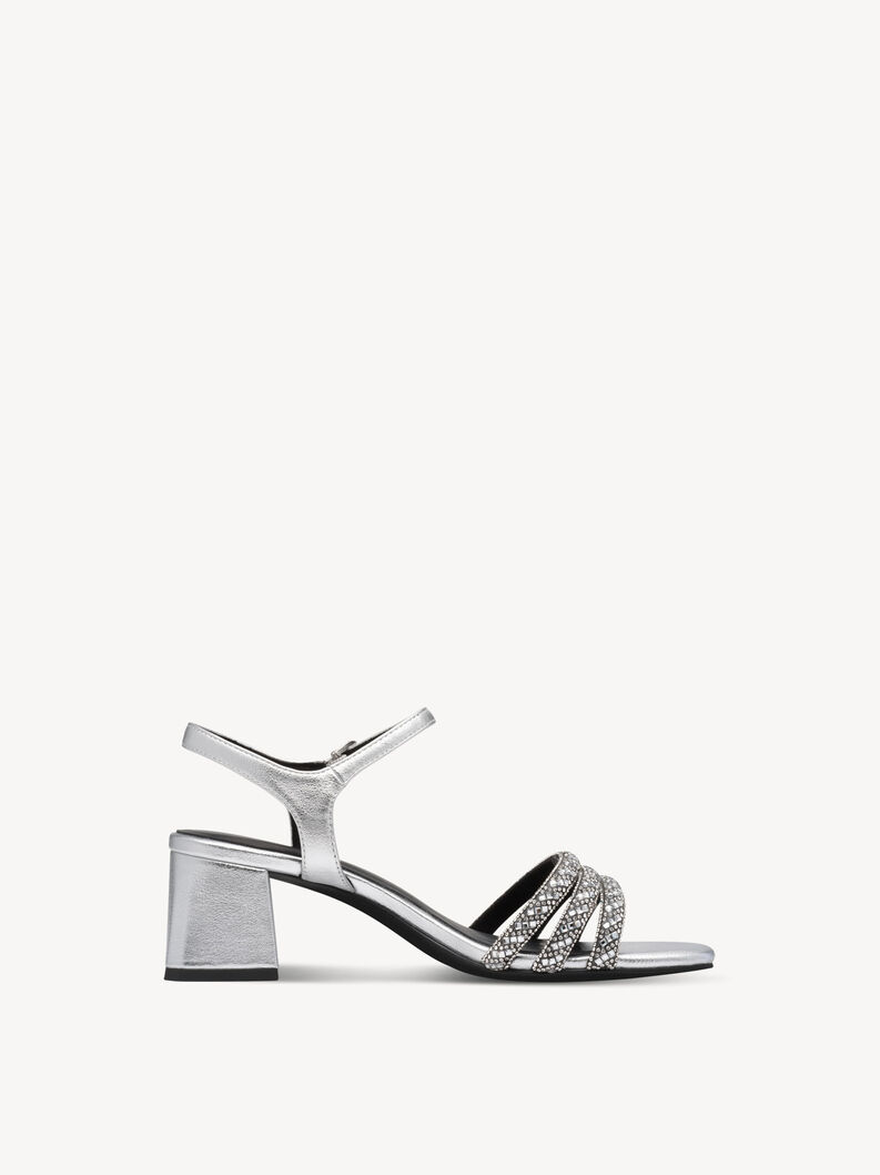 Sandal - silver, SILVER, hi-res