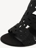Sandalette - schwarz, BLACK, hi-res