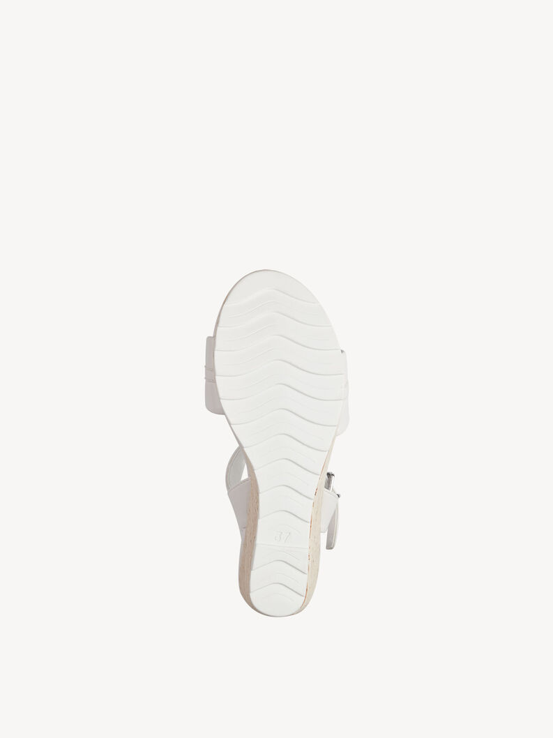 Sandale - weiß, WHITE, hi-res