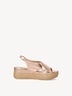 Ledersandale - rosa, ROSE METALLIC, hi-res