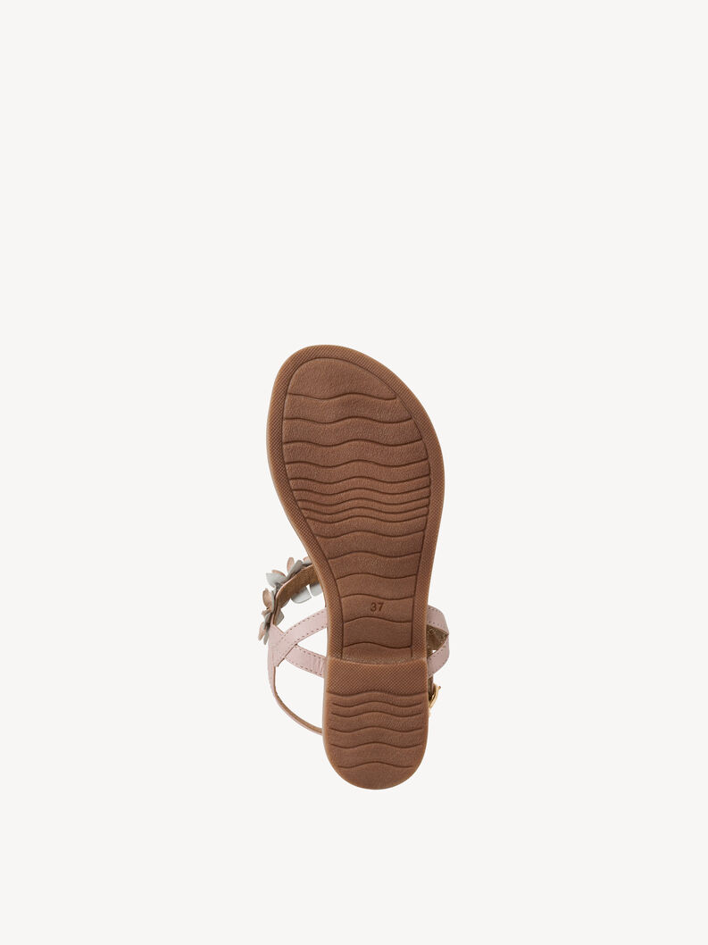 Leather Sandal - rose, POWDER COMB, hi-res