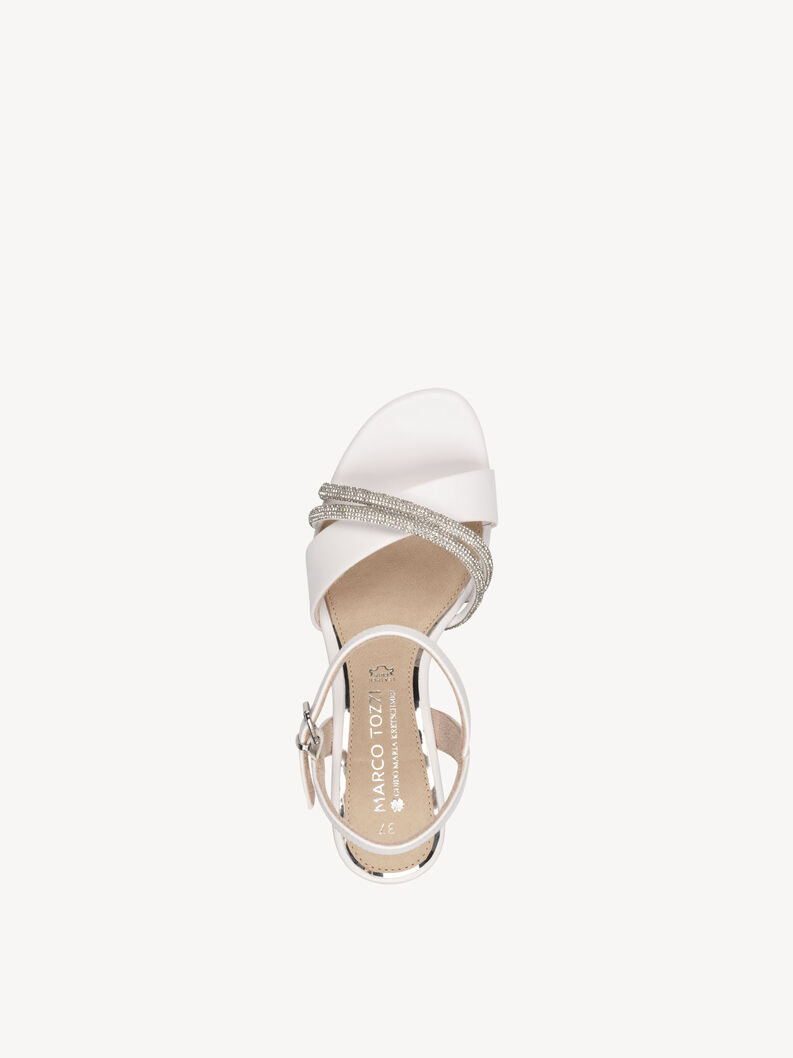 Sandal - white, WHITE, hi-res
