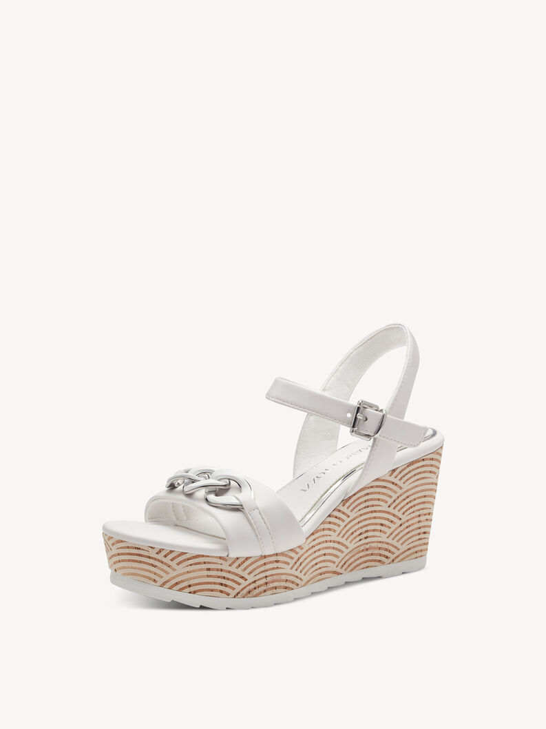 Sand&aacute;ly - b&iacute;l&aacute;, WHITE, hi-res