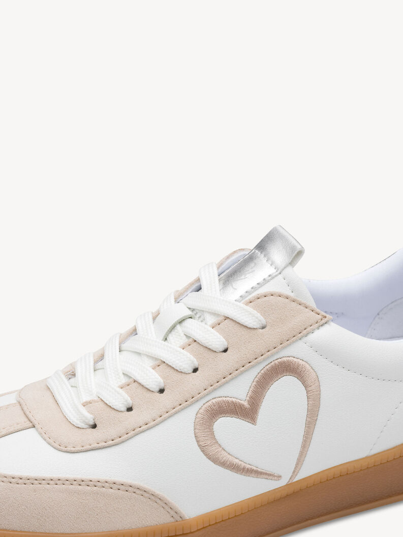 Sneaker - wei&szlig;, WHITE/DUNE, hi-res