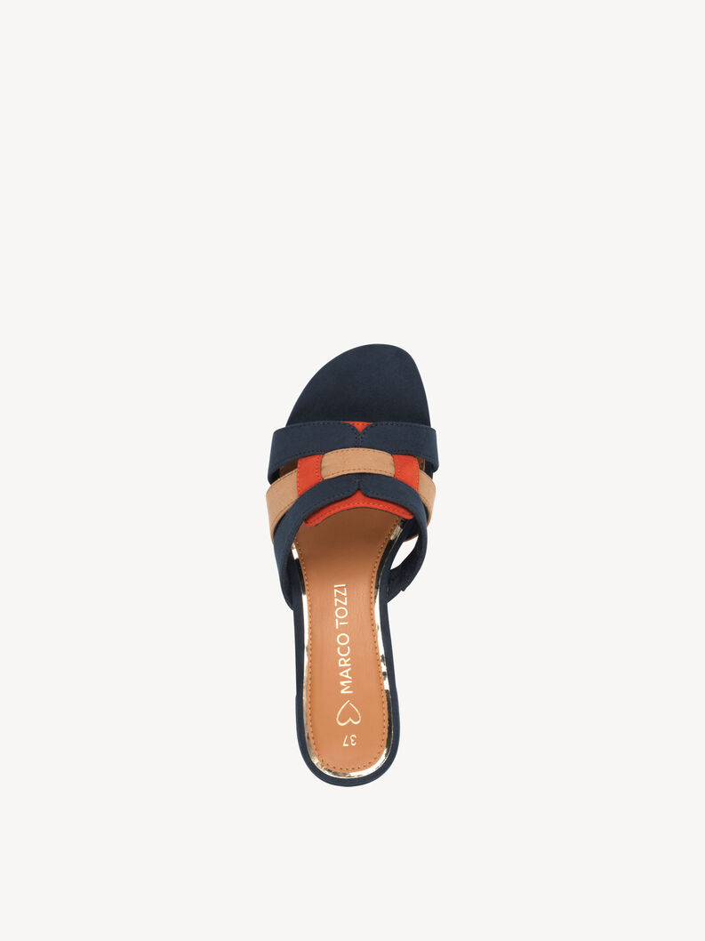 Pantolette - blau, NAVY COMB, hi-res