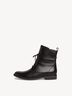Lederstiefelette - schwarz, BLACK, hi-res