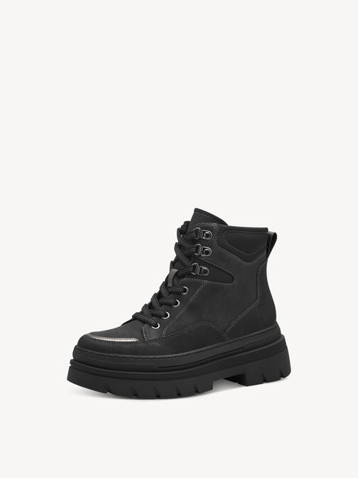 Stiefelette - schwarz Warmfutter, BLACK COMB, hi-res