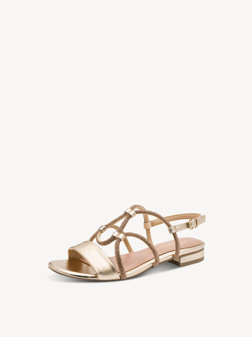 Sandale - metallic, GOLD, hi-res