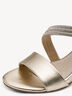 Sandalette - metallic, GOLD, hi-res