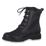 Leather Bootie - black, BLACK ANTIC, hi-res