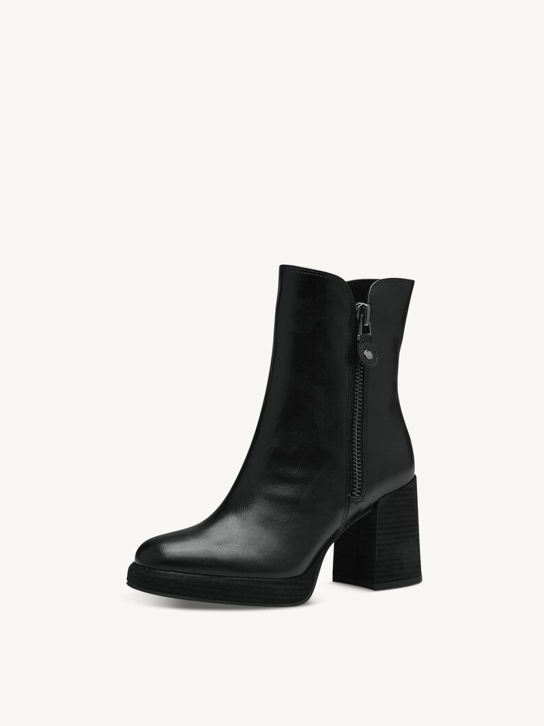 Bootie - black, BLACK NAPPA, hi-res