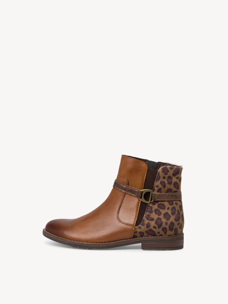 Leather Chelsea boot - brown, MUSCAT COMB, hi-res