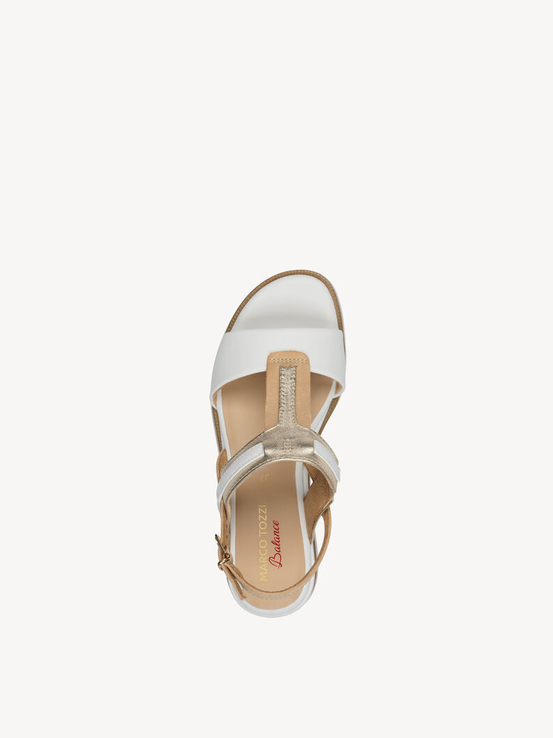 Sandal - white, WHITE COMB, hi-res