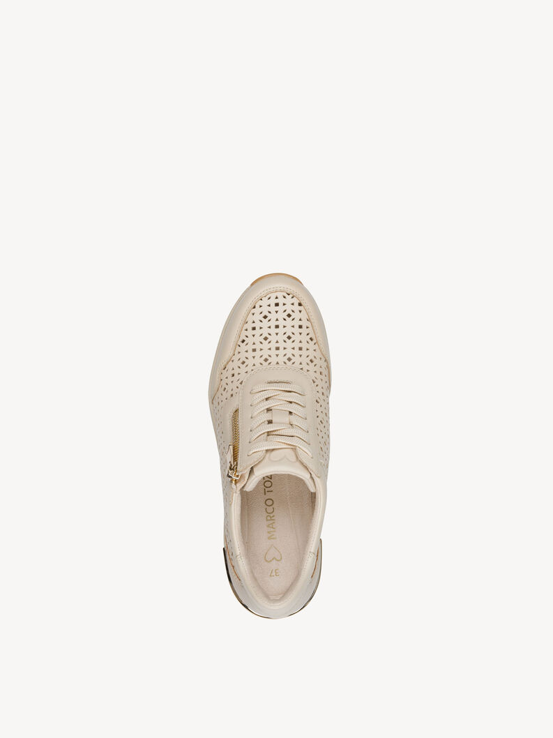 Sportowe - beżowy, CREAM, hi-res