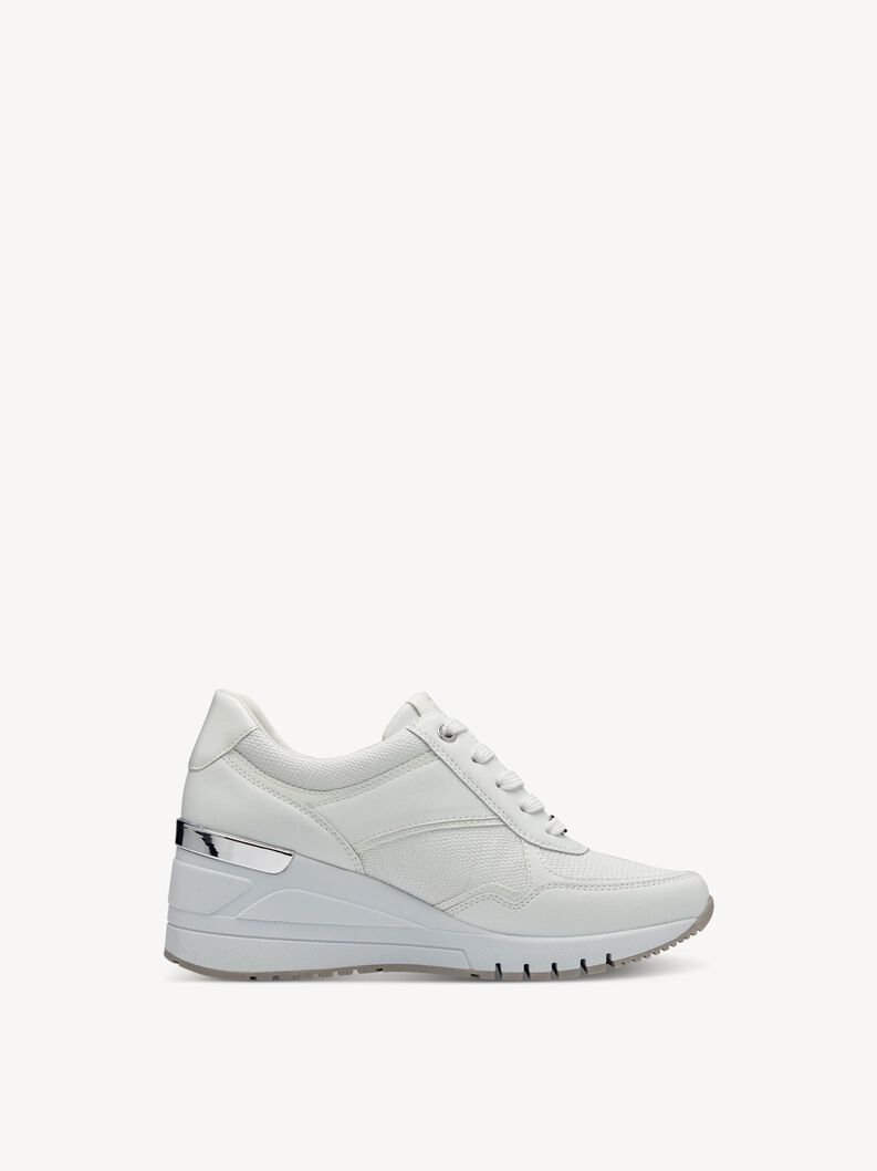Sneaker - bianco, WHITE, hi-res