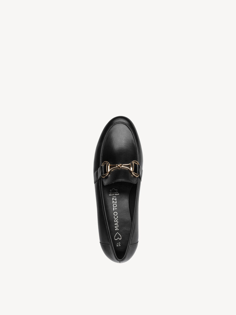 Lederslipper - schwarz, BLACK NAPPA, hi-res