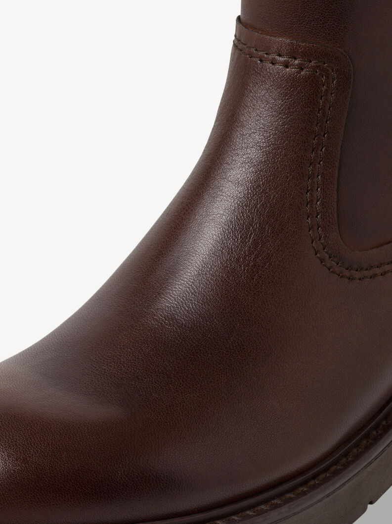 Bottine en cuir - marron, COGNAC, hi-res