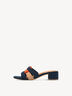 Pantolette - blau, NAVY COMB, hi-res