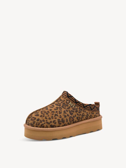 Ledersandal - braun, LEO COGNAC, hi-res