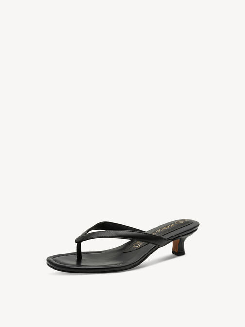 Lederzehentrenner - schwarz, BLACK, hi-res