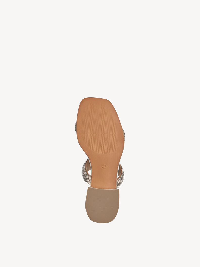Pantolette - beige, IVORY PATENT, hi-res