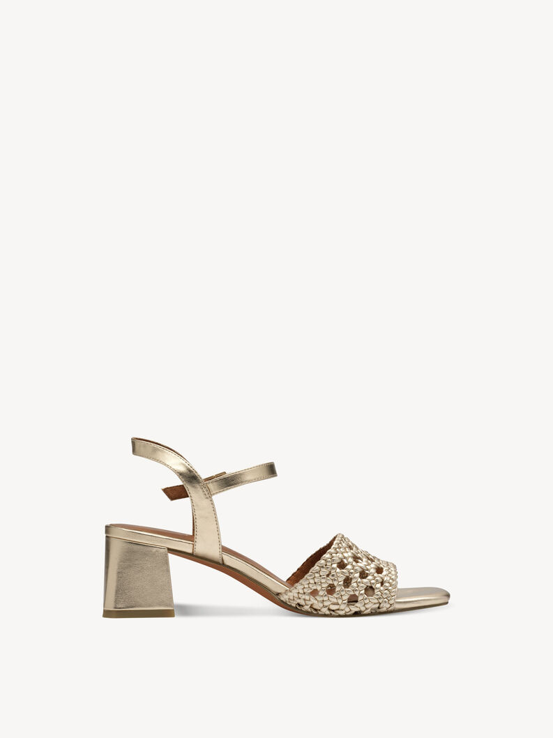Sandal - gold, gold, hi-res