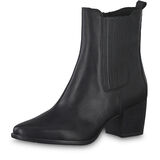 Leather Chelsea boot - black, BLACK ANTIC, hi-res