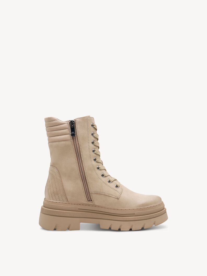 Stiefelette - beige Warmfutter, TAUPE, hi-res