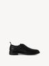 Lederhalbschuh - schwarz, BLACK, hi-res