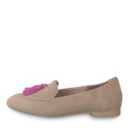 Lederslipper - beige, NUDE COMB, hi-res