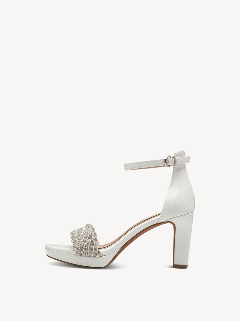 Sandale - beige, IVORY PATENT, hi-res