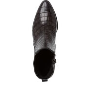 Bootie - grey, DK.GREY CROCO, hi-res