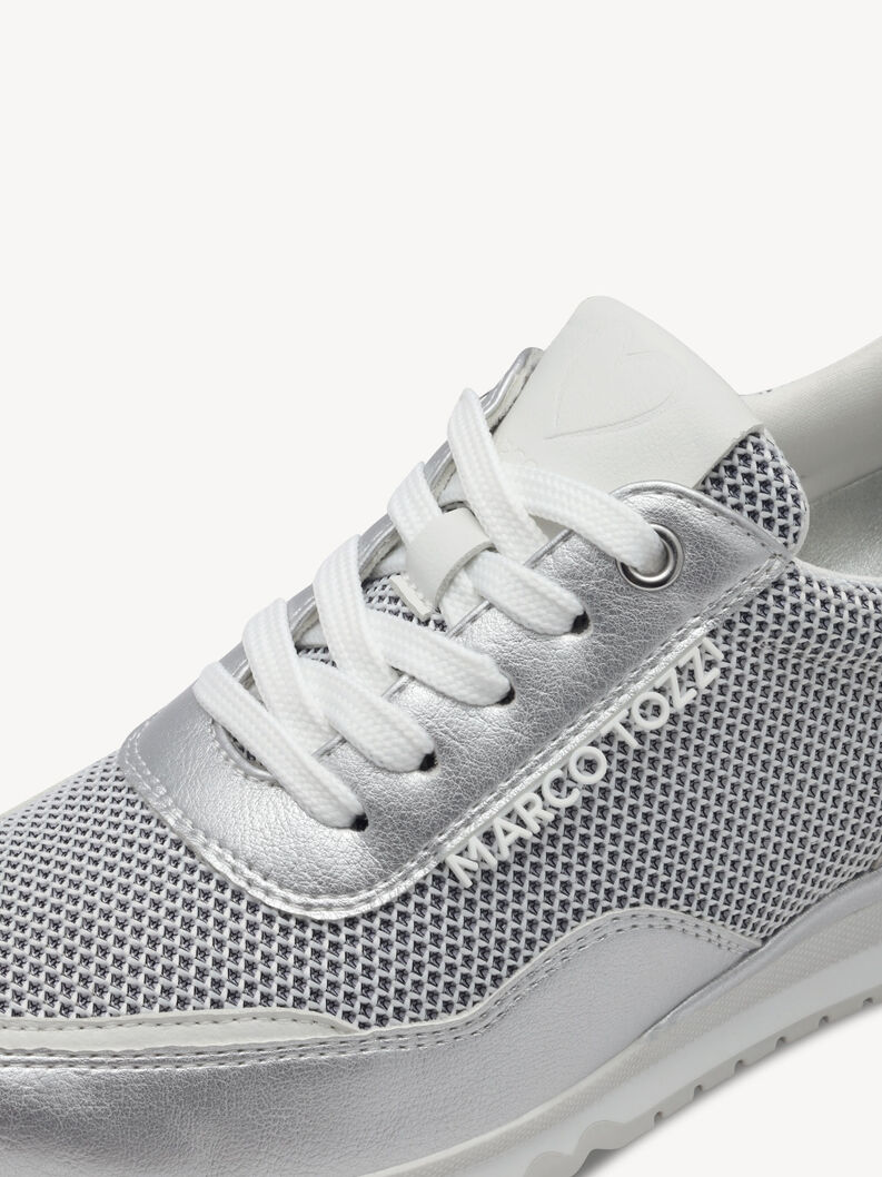 Tenisky - b&iacute;l&aacute;, WHITE/SILVER, hi-res