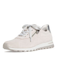 Basket en cuir - blanc, OFFWHITE COMB, hi-res