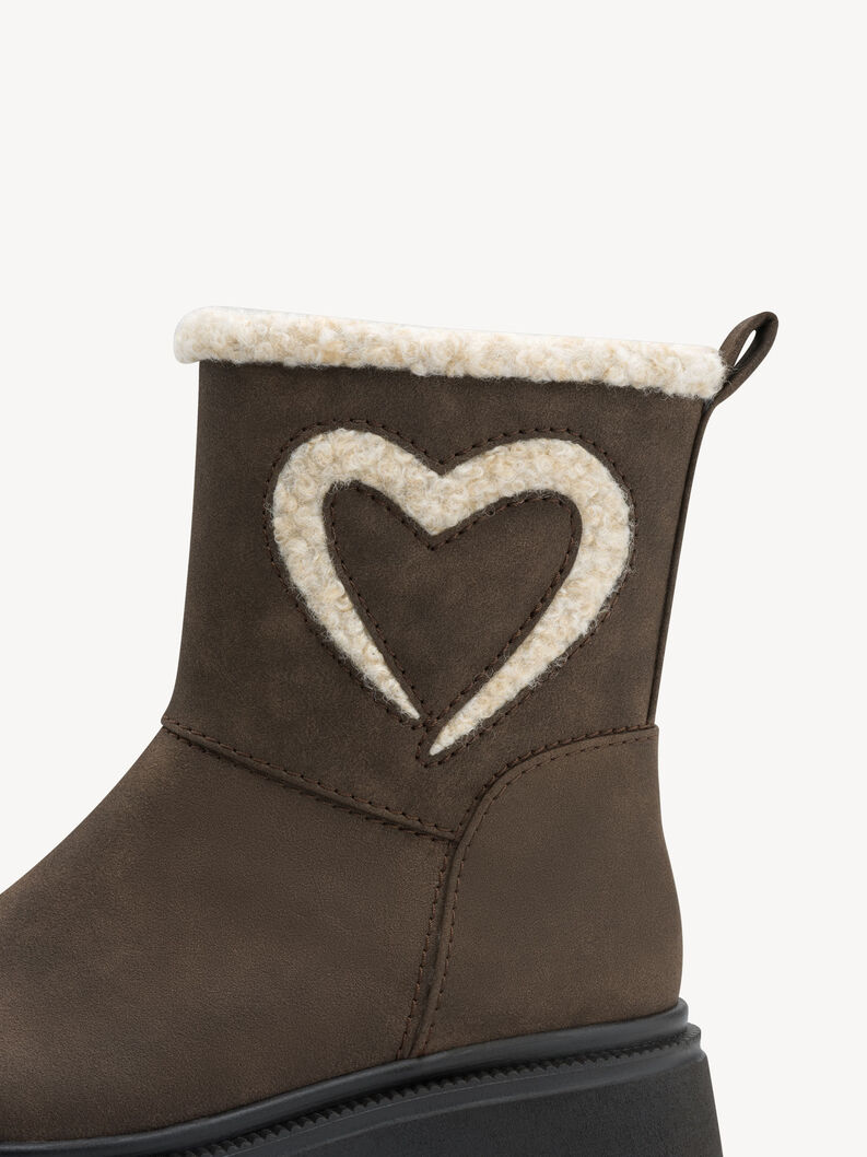 Stiefelette - braun Warmfutter, MOCCA, hi-res