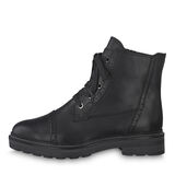 Leather Bootie - black, BLACK ANTIC, hi-res