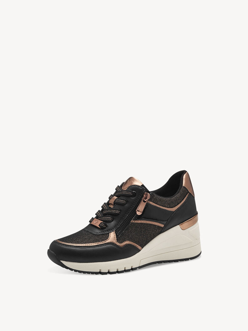 Sneaker - schwarz, BLACK/COPPER, hi-res