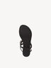 Leather Sandal - black, BLACK COMB, hi-res