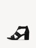 Sandalette - schwarz, BLACK, hi-res