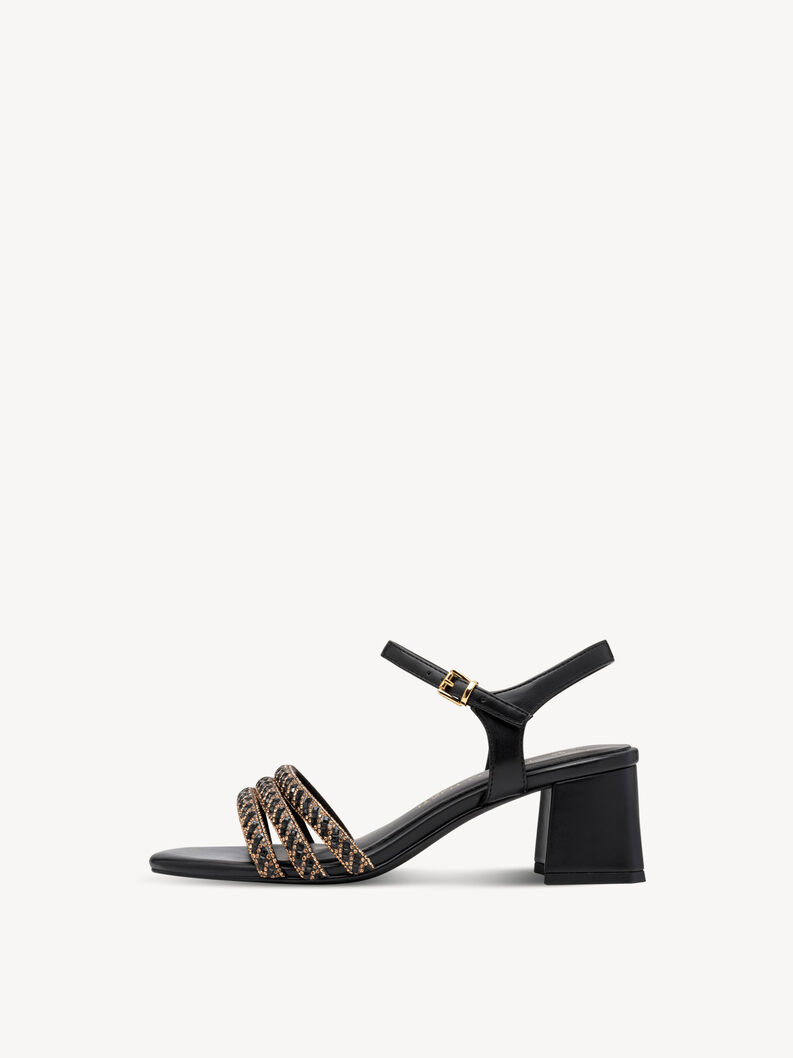 Sandale - schwarz, BLACK, hi-res