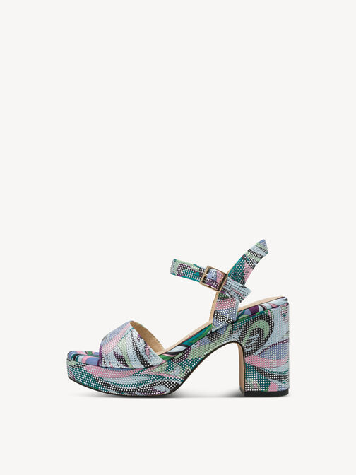 Sandalette, GREEN MULTI, hi-res