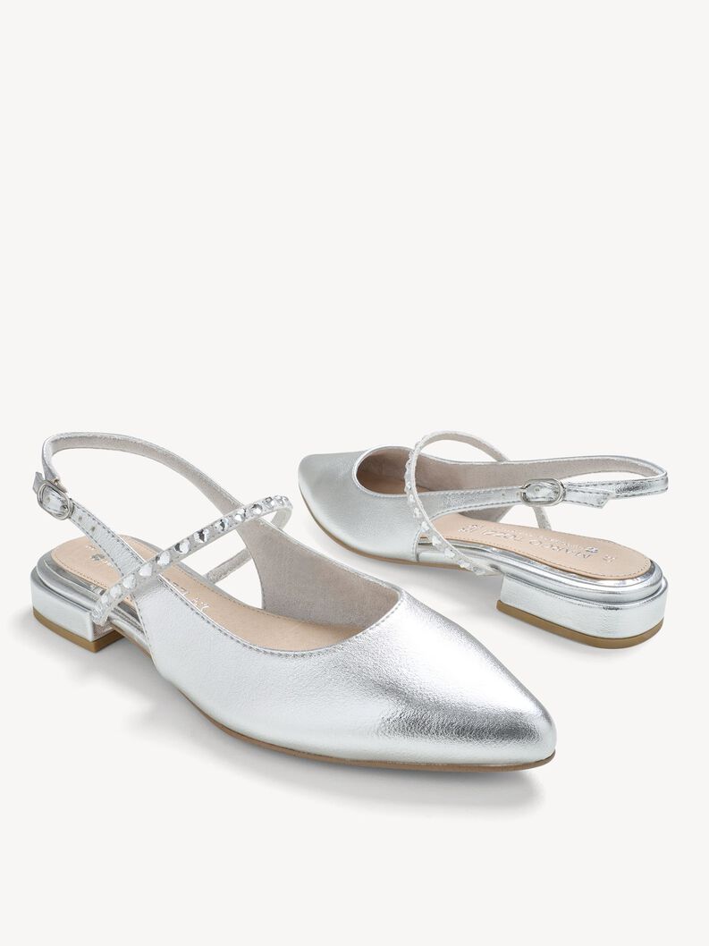 Ballerina - metallic, SILVER, hi-res