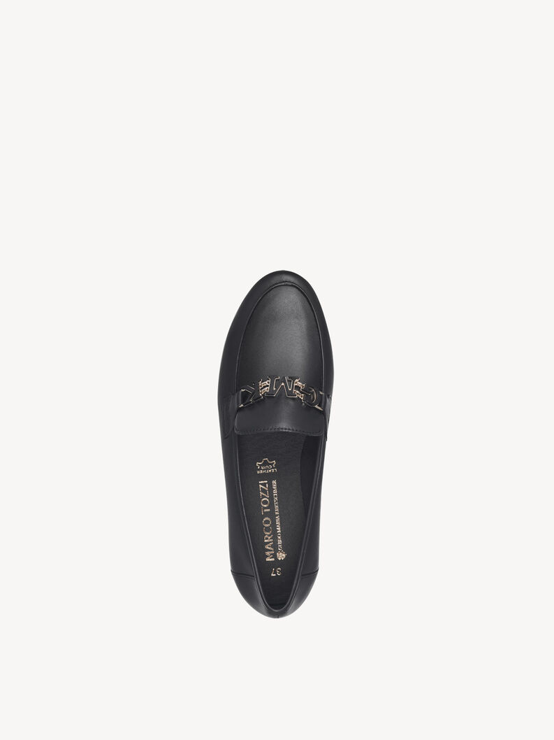 Lederslipper - schwarz, BLACK NAPPA, hi-res