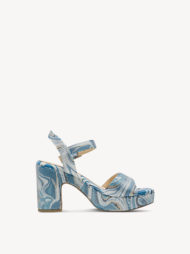 Sandalette - blau, LT.BLUE MULTI, hi-res