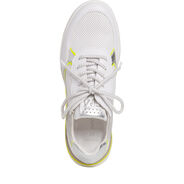 Basket - blanc, WHITE/NEON YEL, hi-res