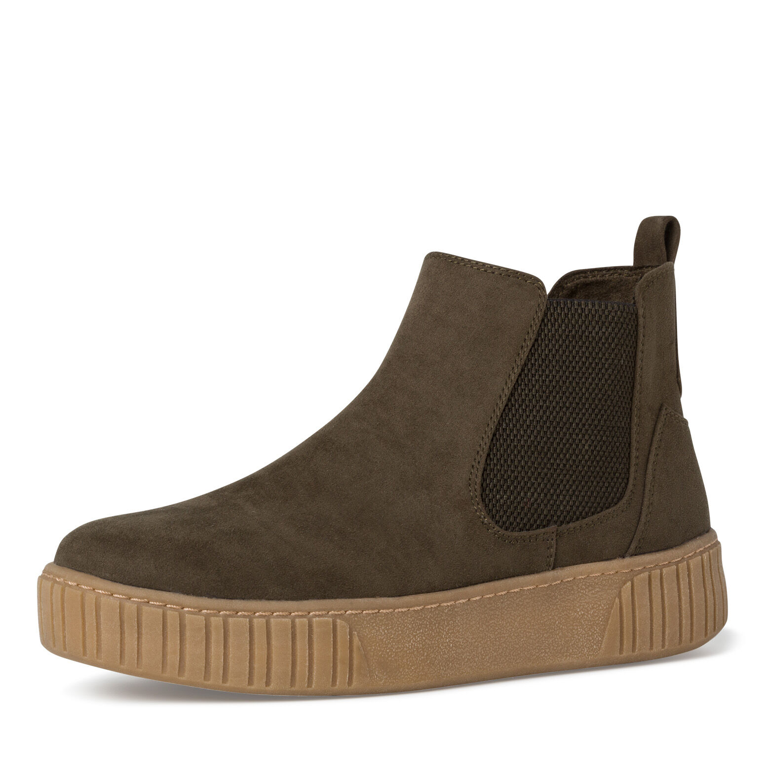 marco tozzi chelsea boots taupe