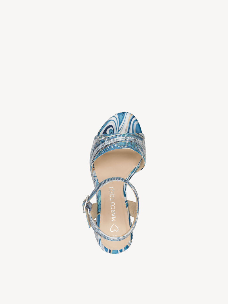 Sandalette - blau, LT.BLUE MULTI, hi-res
